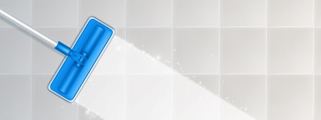 Wischreinigung Boden Ad Template Layout von Bleichmittel