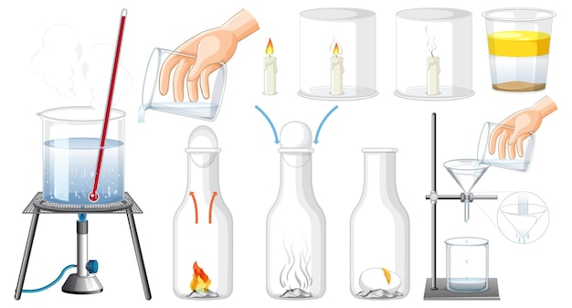 Wissenschaftliches Experiment zur Wassertemperatur