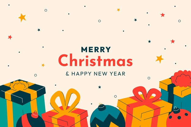 Wohnung Christmas Background