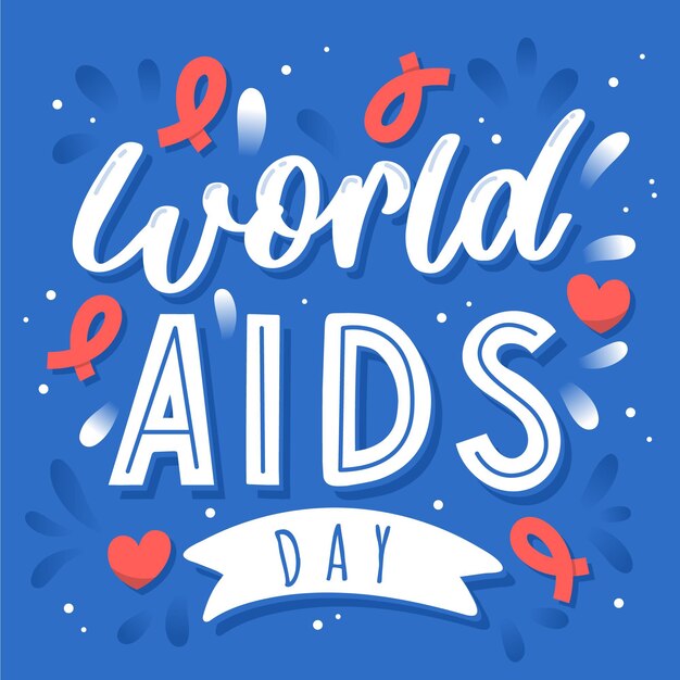 World Aids Day Event Schriftzug