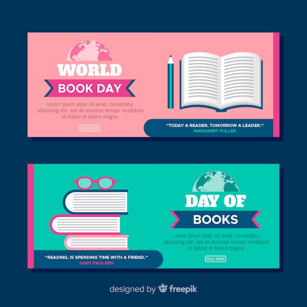 World book day banner