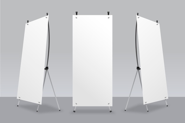 X Stand Banner Vorlage