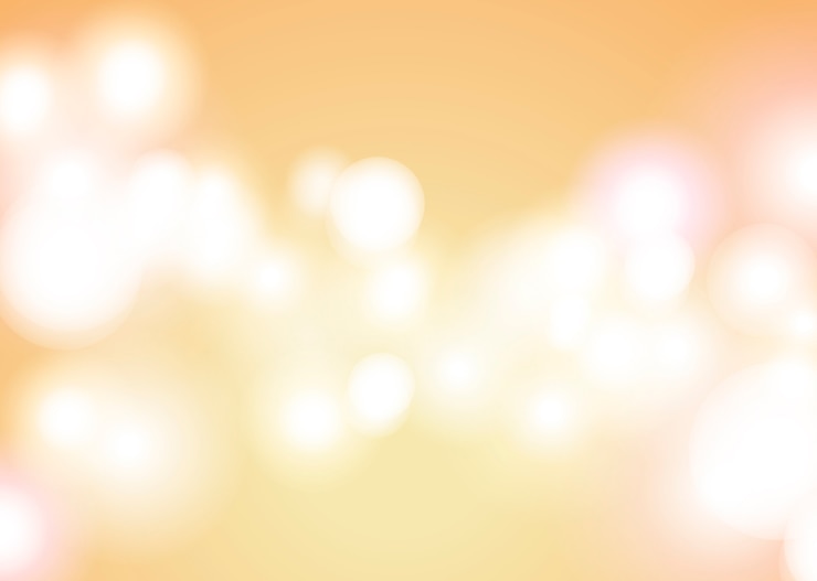 Kostenlose Vektor yellow bokeh hintergrund