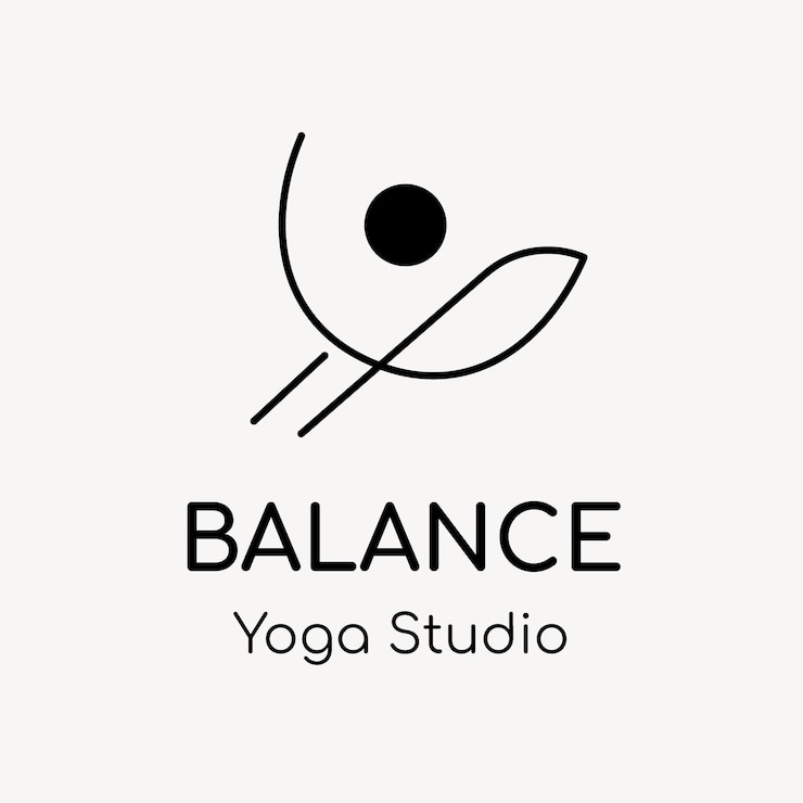 Kostenlose Vektor yoga-studio-logo-vorlage, design-vektor für gesundheits- und wellness-business-branding