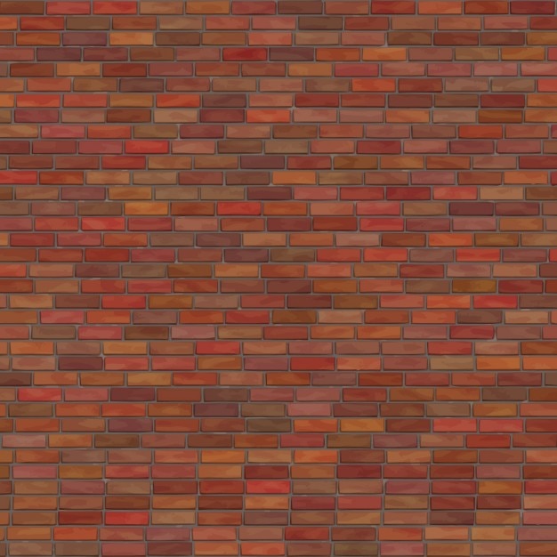 Kostenlose Vektor ziegel-mauer textur