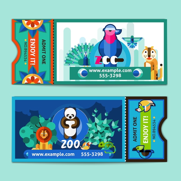 Zoo-karten-set