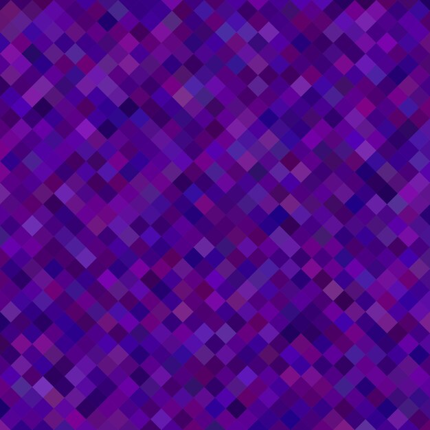 Zusammenfassung diagonalen quadratischen Muster Hintergrund - Vektor-Illustration von lila Quadrate