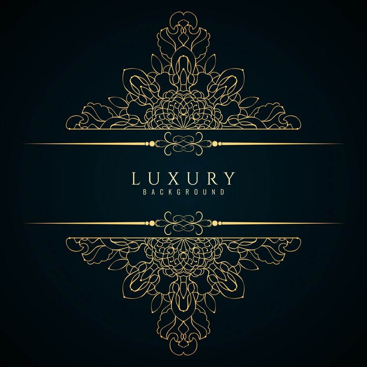 Kostenlose Vektor zusammenfassung eleganten luxus hintergrund