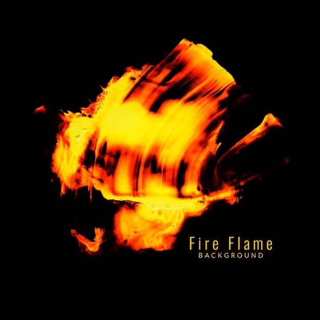 Zusammenfassung Feuer Flamme Design Hintergrund