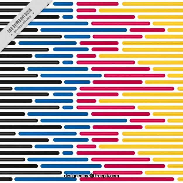 Kostenloser Vektor zusammenfassung hintergrund der bunten streifen