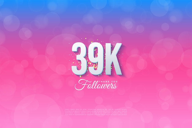 39.000 follower mit wunderschönen bubble-hintergründen.