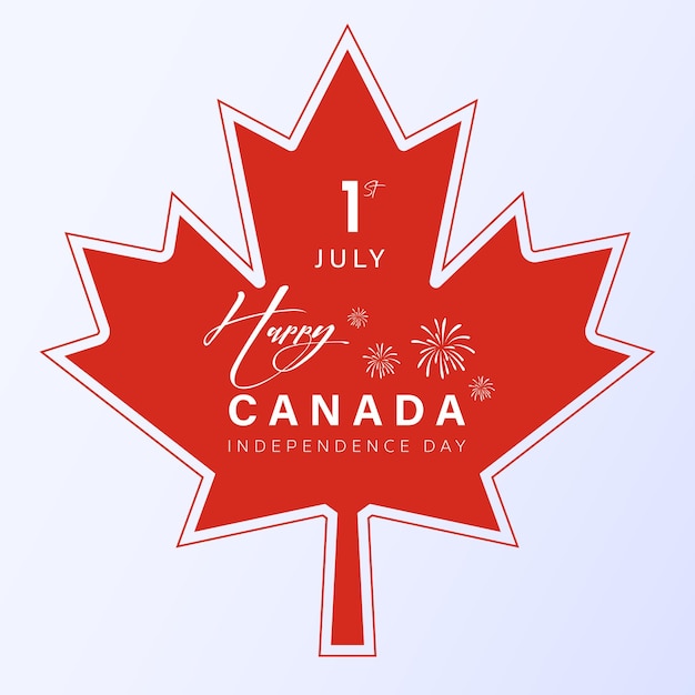 1. juli kanada land feier gruß design kanada unabhängigkeitstag nationalfeiertag