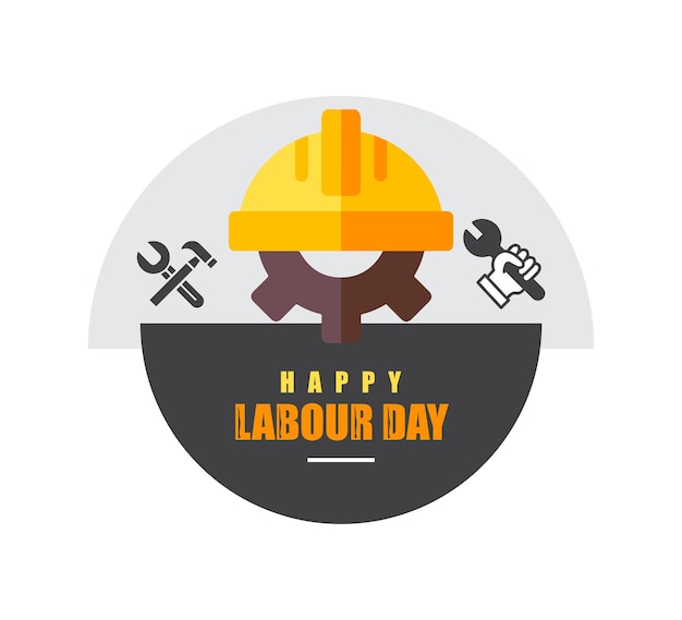 1. mai internationale happy labor day element hintergrundvorlage