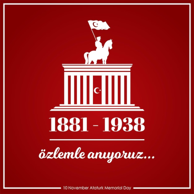 10. November Atatürk-Gedenktag