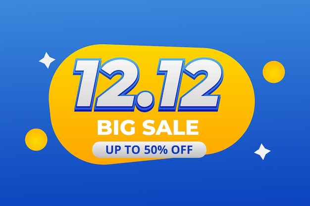 12.12 online-shopping-day-sale-design