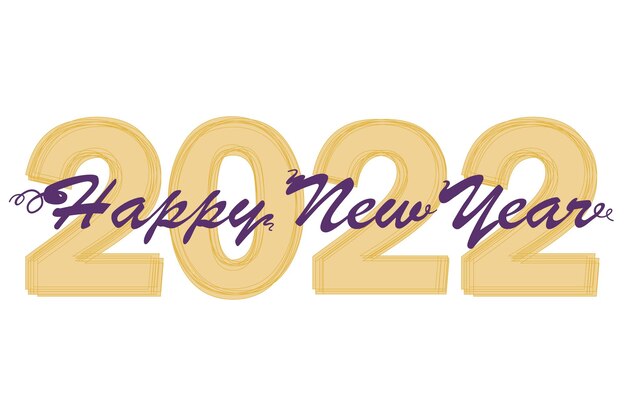 2021 frohes neues skript text handbeschriftung. Gold Design-Vorlage Feier-Typografie-Poster, Banner oder Grußkarte für Frohe Weihnachten und ein glückliches neues Jahr.