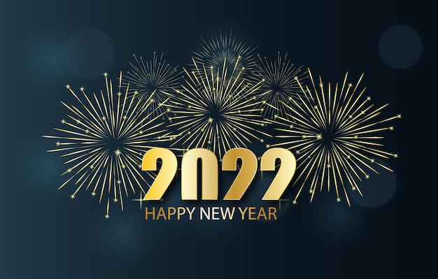2022 goldener Farbverlauf