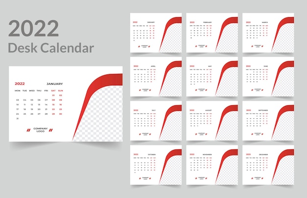 2022 tischkalender-design
