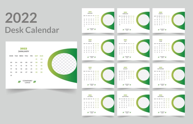 2022 tischkalender-design