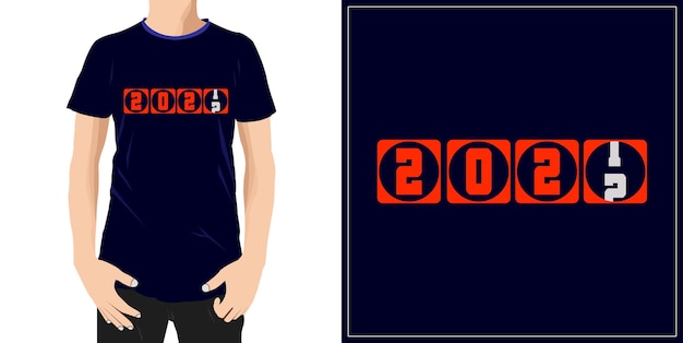 2022typografie-design bereit für das tassen-t-shirt-etikett oder den druck premium-vektor