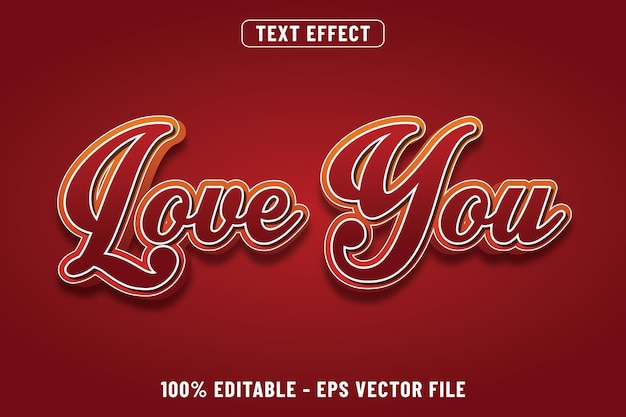 2023 Happy Valentine Day Texteffektdesign