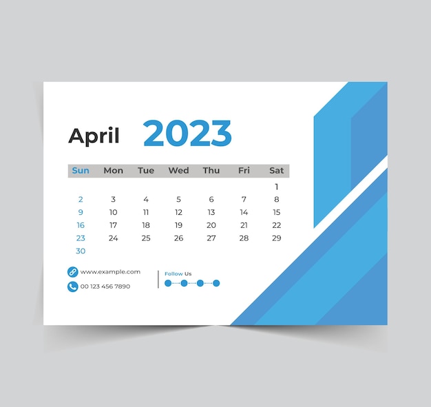 2023 kalender frohes neues design