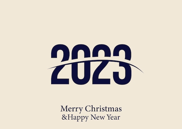 2023 Neujahr Textdesign