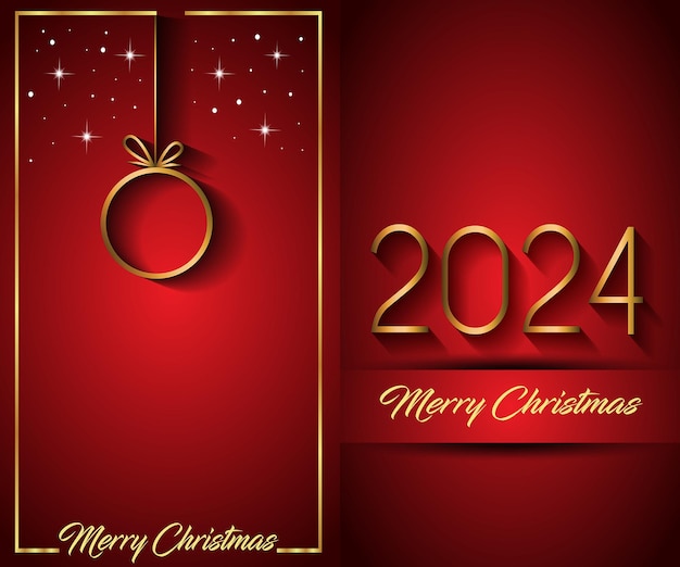 2024 frohe weihnachten hintergrund für ihre saisonalen einladungen, festivalplakate, grußkarten