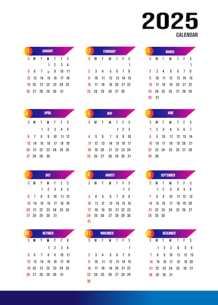 Kalender 2025 Vektor Spektakulär Atemberaubend Prächtig - Ramadan 2025 