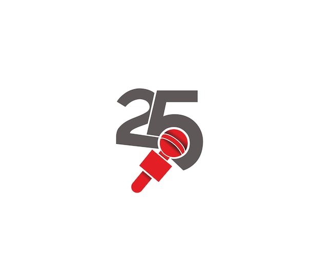 25 twentyfive-nummer mit news-mic-logo-design