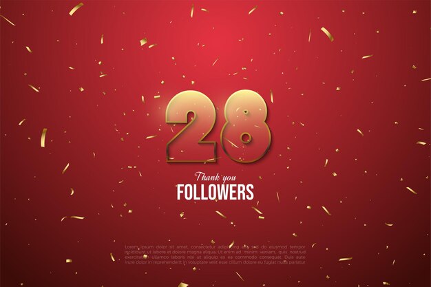 28.000 Follower mit transparenten und schönen Zahlen.