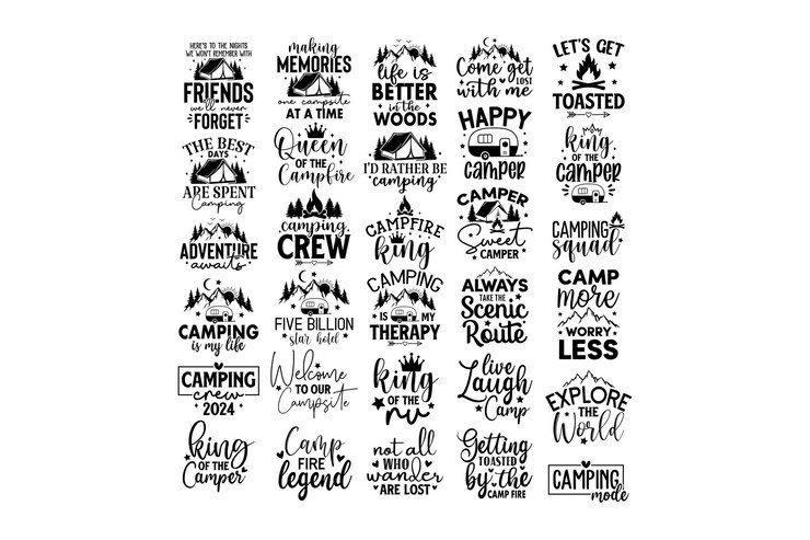 30 CAMPING-Design-BUNDLE
