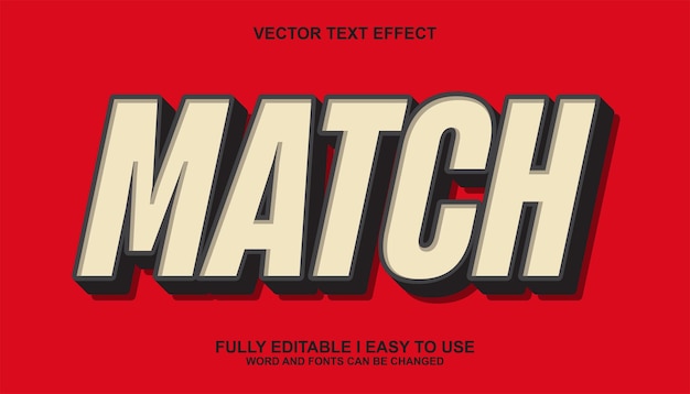 3D-bearbeitbarer Text-Stil-Effekt