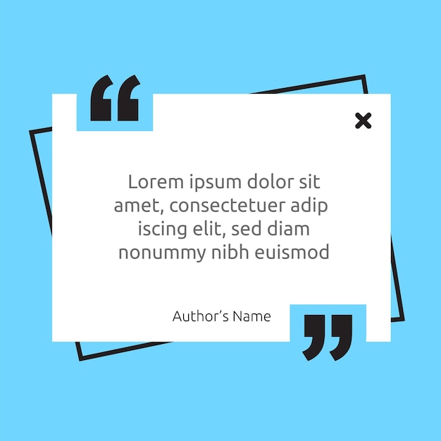 3D-Blase, Testimonial-Banner, Zitat, Infografik, Social-Media-Beitragsvorlage, Designs für Zitate
