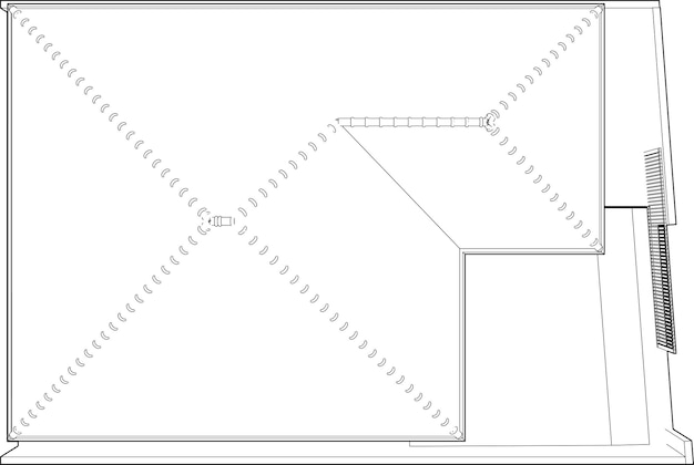 3d-darstellung des bauvorhabens