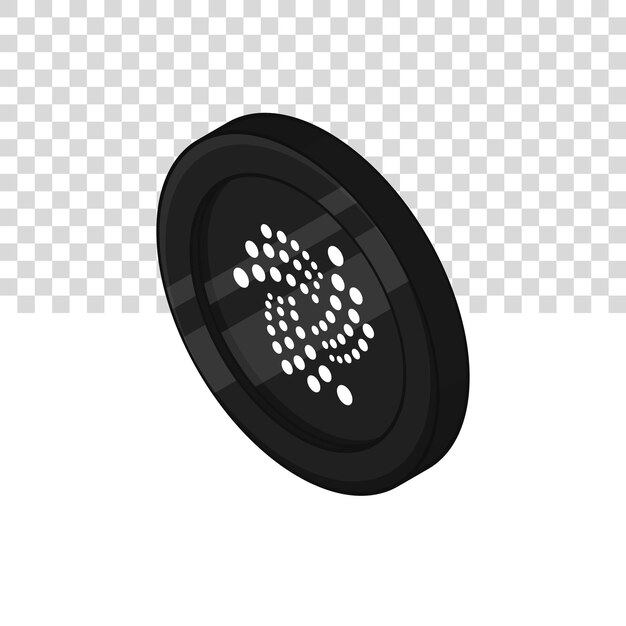 3D IOTA MIOTA Coin Kryptowährungs-Blockchain-Technologie