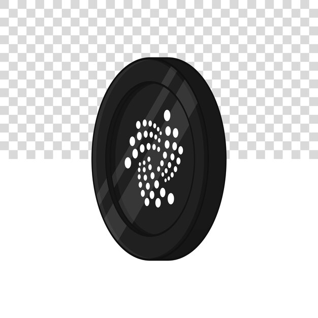 3D IOTA MIOTA Coin Kryptowährungs-Blockchain-Technologie