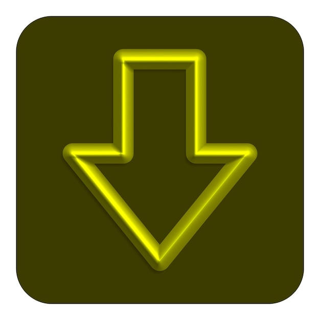 3D-Linie Neon-Web-Symbol