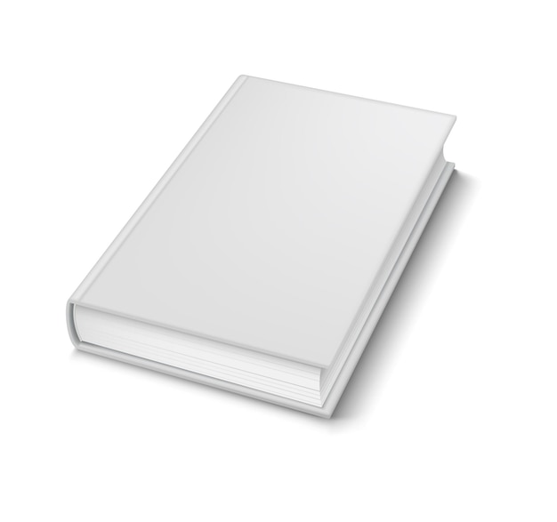 3D-Realistisches offenes Buch-Mockup mit Seiten