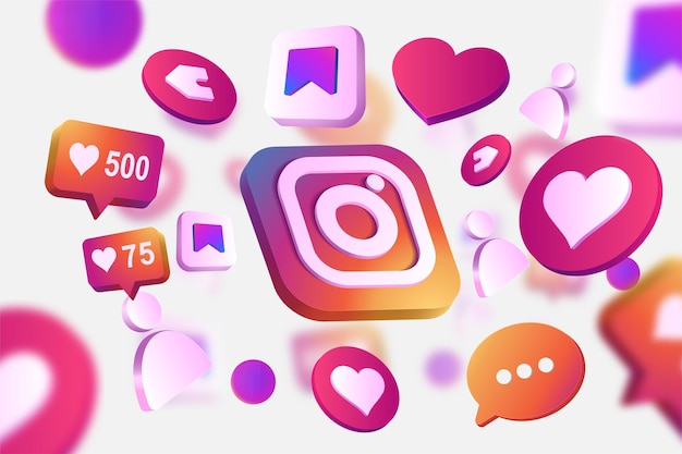 3D-Social-Media-Element