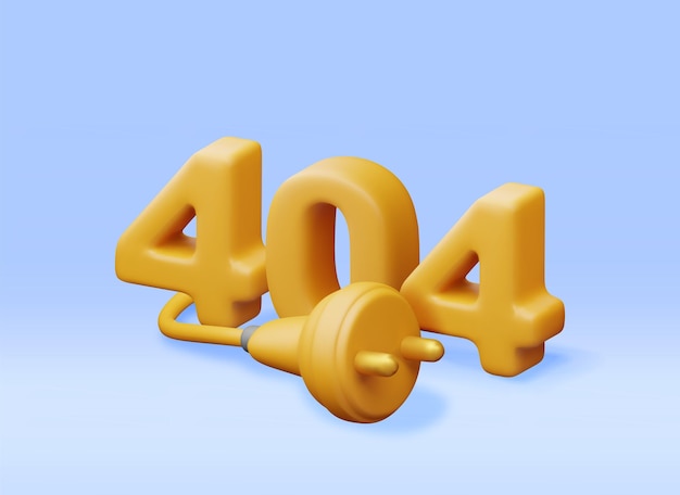 3D-Stromstecker mit 404 Ziffern