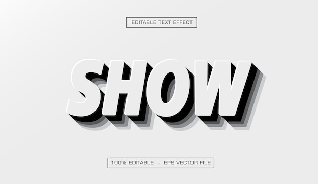 3D-Text-Effekt anzeigen