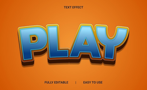 3D-Text-Effekt vollständig bearbeitbar