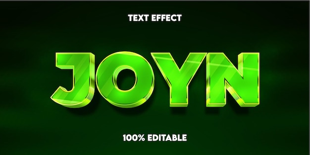 3D-Text-Stil-Effekt