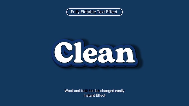 3D-Texteffektschablone