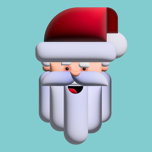 3D-Weihnachtsmann