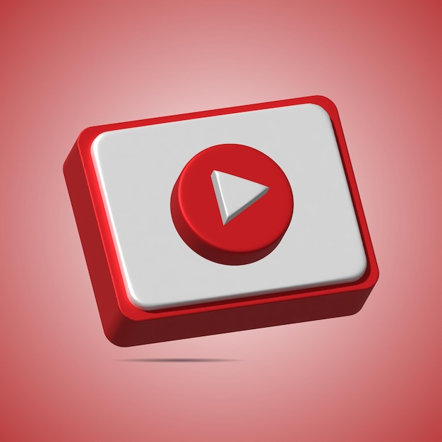 3D-YouTube-Logo-Design