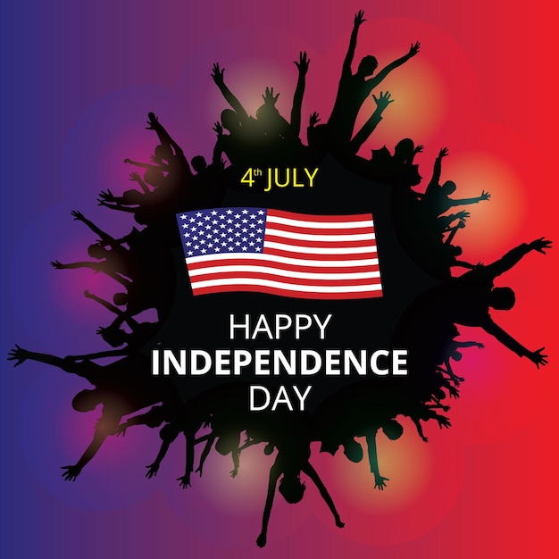 4. Juli Happy Independent Day
