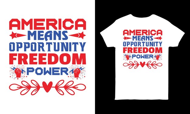 4. juli t-shirt design happy independence day usa t-shirt