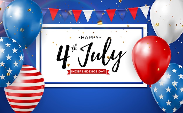 4. Juli Unabhängigkeitstag in den USA